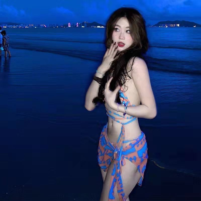 Vintage Fashion Instagram - 2026 Yeni Kadın 3 Parçalı Bikini