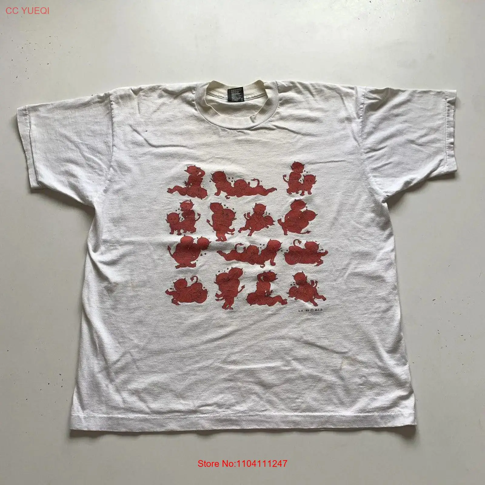 Vintage Fashion Victim - Vintage 1990'lar Şeytan Seks Komik Moda