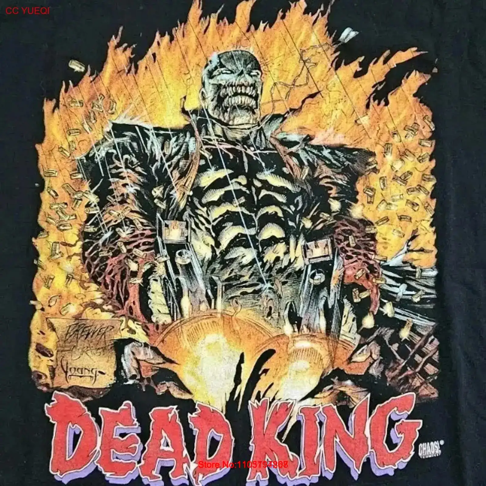 Vintage Fashion Victim - Vintage 90'lar Choas Comics Dead King