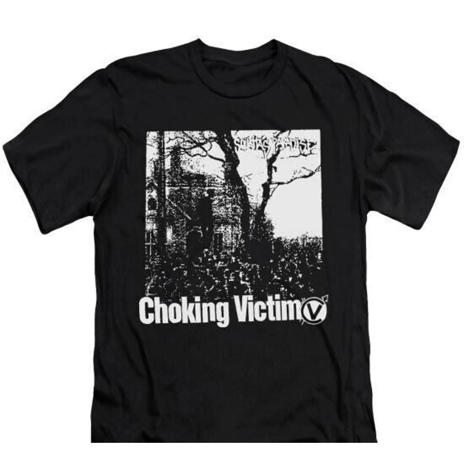Vintage Fashion Victim - Choking Victim Squattas paradise unisex siyah