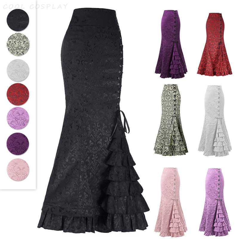 Uzun Etekler Kadın Punk Balık  - Vintage Victorian Fashion incelemesi ve fiyatı