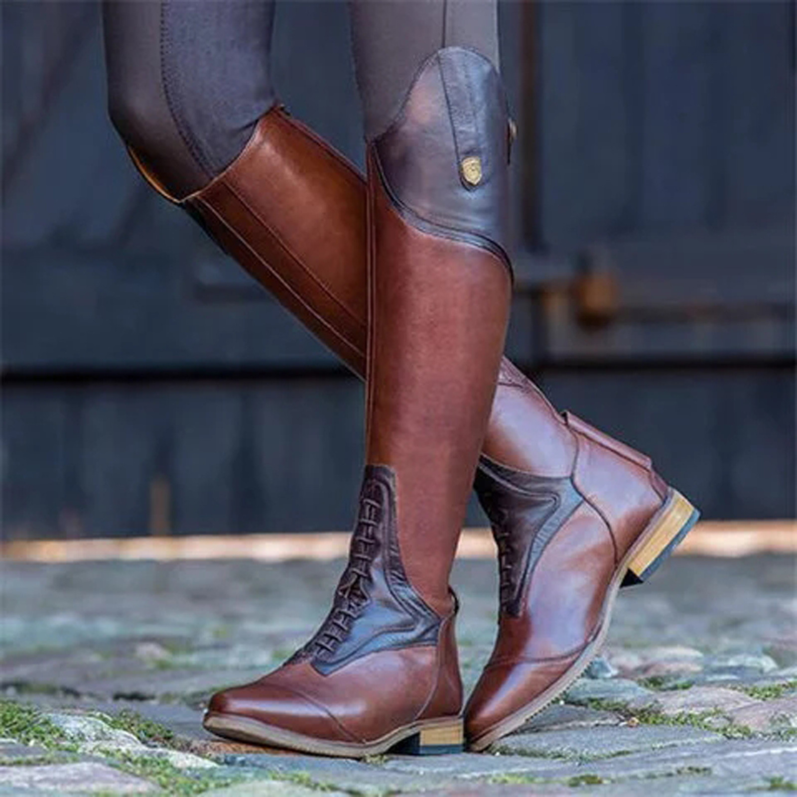 Diz Üstü Bot Günlük Bot Moda A - Vintage Fashion Style incelemesi ve fiyatı