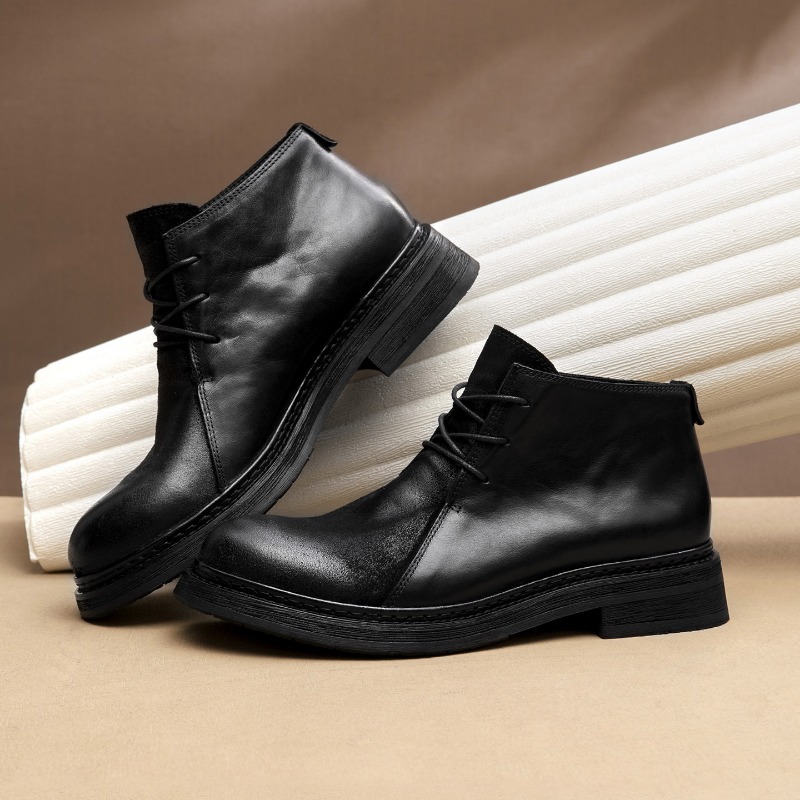 Vintage Erkek Hakiki Deri Çizm - Vintage Fashion Style incelemesi ve fiyatı