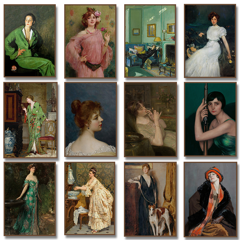 Rönesans Kadın Portre Posteri  - Vintage Victorian Fashion incelemesi ve fiyatı