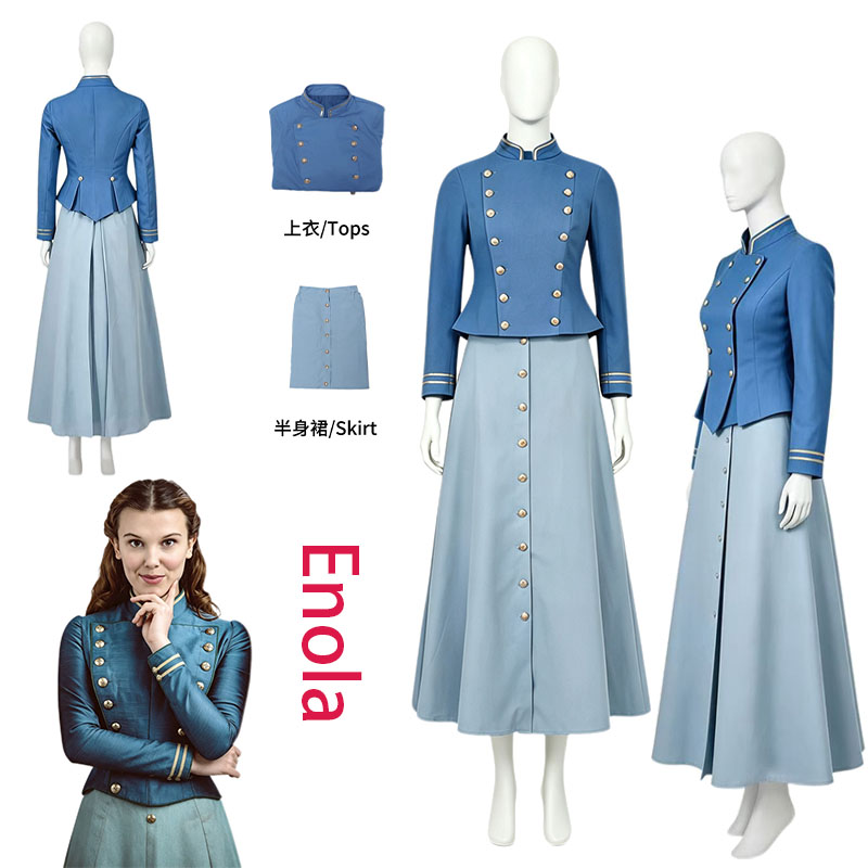 WHH Movie Enola Cosplay Kostüm - Vintage Victorian Fashion incelemesi ve fiyatı