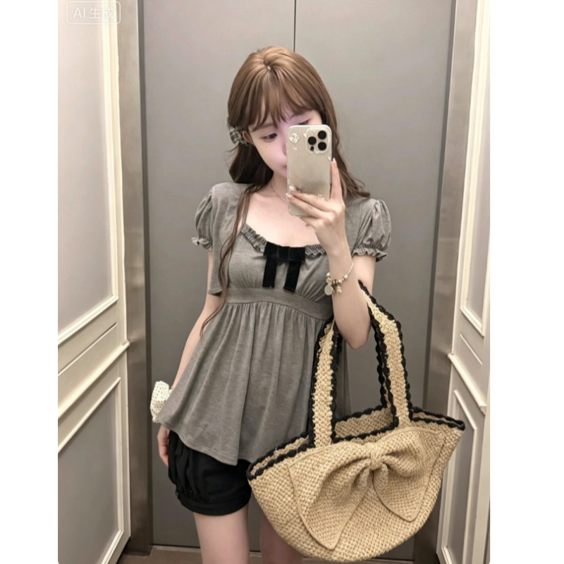 Kore Y2k Kawaii Iki Parçalı Üs - Vintage Fashion Retro Outfit incelemesi ve fiyatı