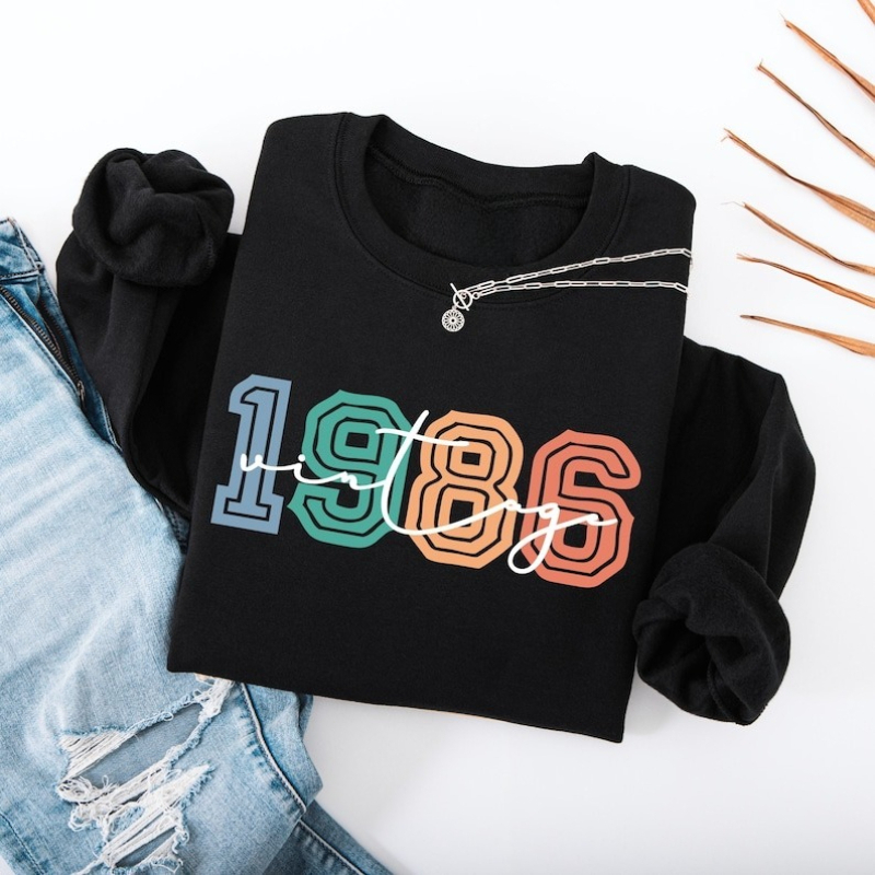 Vintage 1986 40. Doğum Günü Kı - Vintage Fashion Retro Outfit incelemesi ve fiyatı