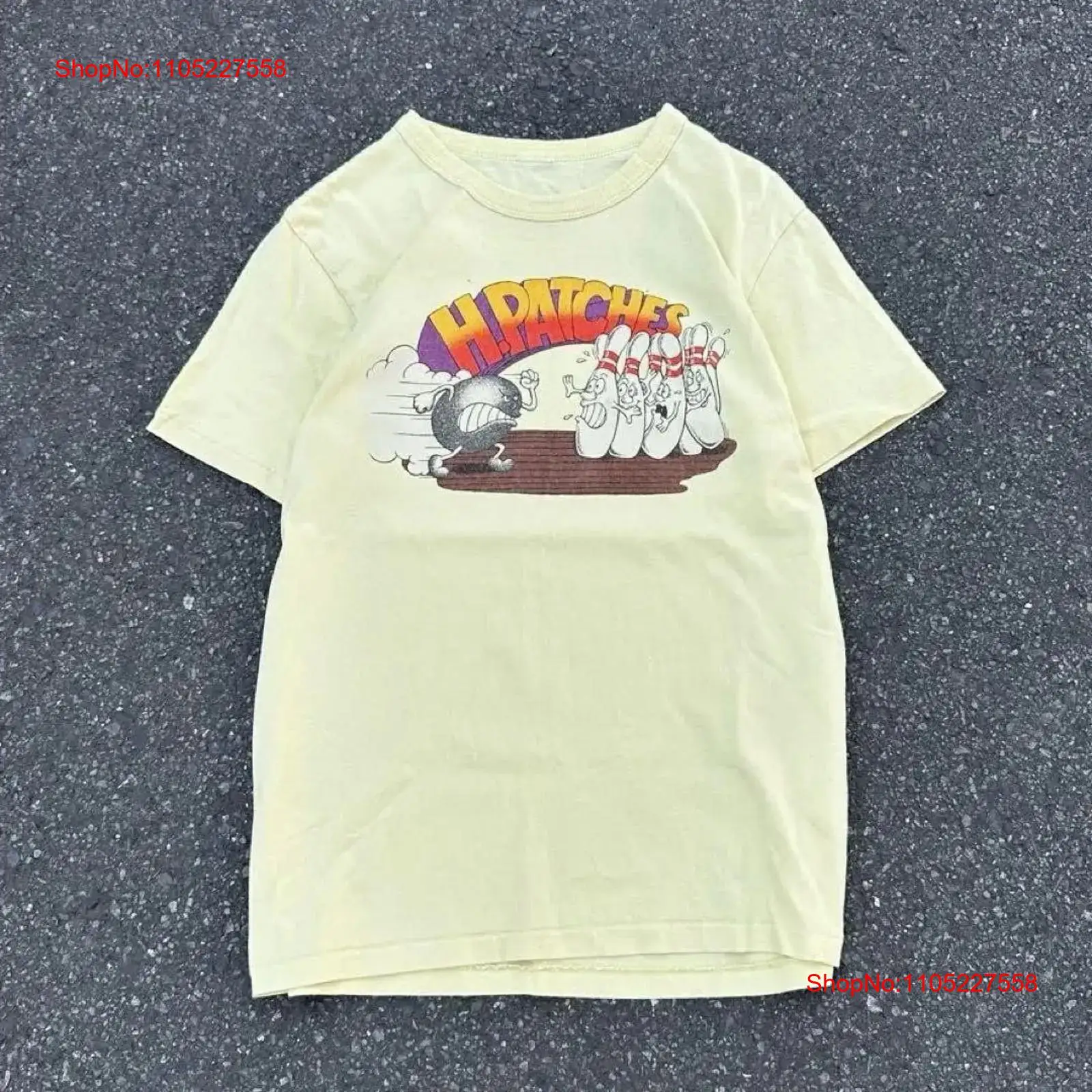 90'lar H PATCHES Tişört y2k Ar - Vintage Fashion Archive incelemesi ve fiyatı