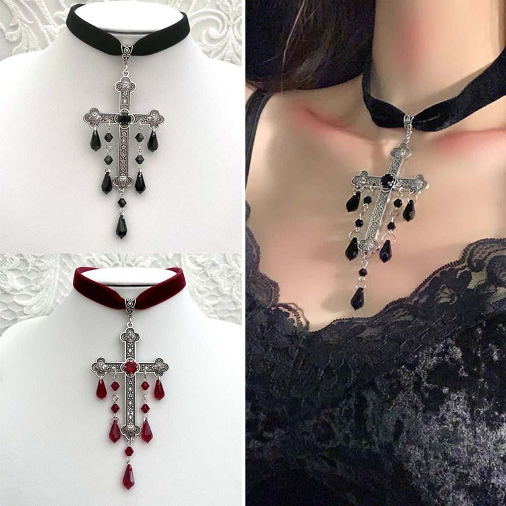 Retro Tarzı Büyük Haç Kolye Ge - Vintage Fashion Looks incelemesi ve fiyatı