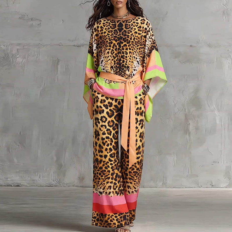 Retro Leopar Desenli Bol Yazlı - Vintage Fashion Retro Outfit incelemesi ve fiyatı