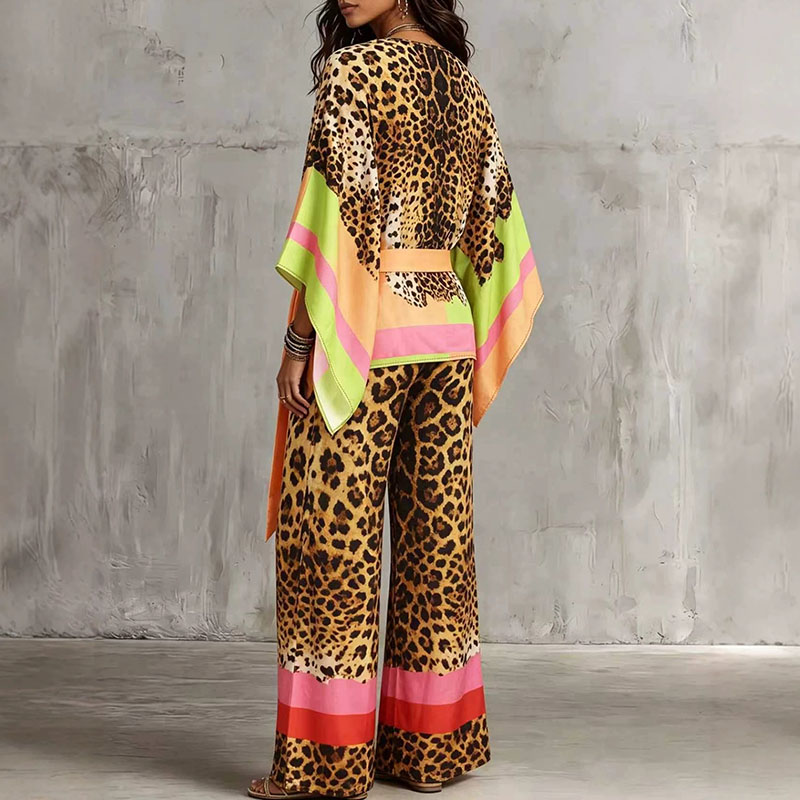 Retro Leopar Desenli Bol Yazlı - Vintage Fashion Retro Outfit incelemesi ve fiyatı